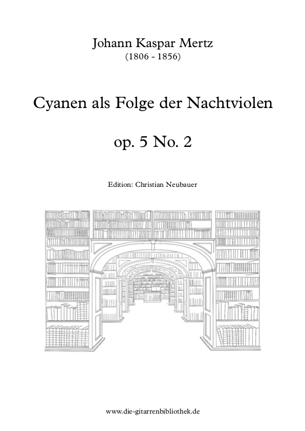 Johann Kaspar Mertz - Cyanen, op. 5 No. 2 Marcia und Trio (Vorschau)